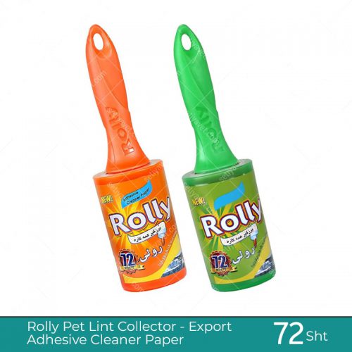 Rolly Pet Lint Collector Export Adhesive Cleaner Paper 72 Sheets