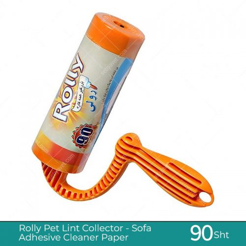 Rolly Pet Lint Collector Sofa Adhesive Cleaner Paper 90 Sheets